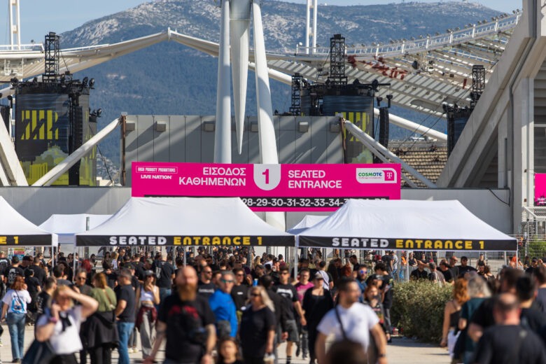Πάνω από 90.000 θεατές στην «επική» συναυλία των Metallica στο ΟΑΚΑ με Αποκλειστικό Χορηγό την COSMOTE TELEKOM