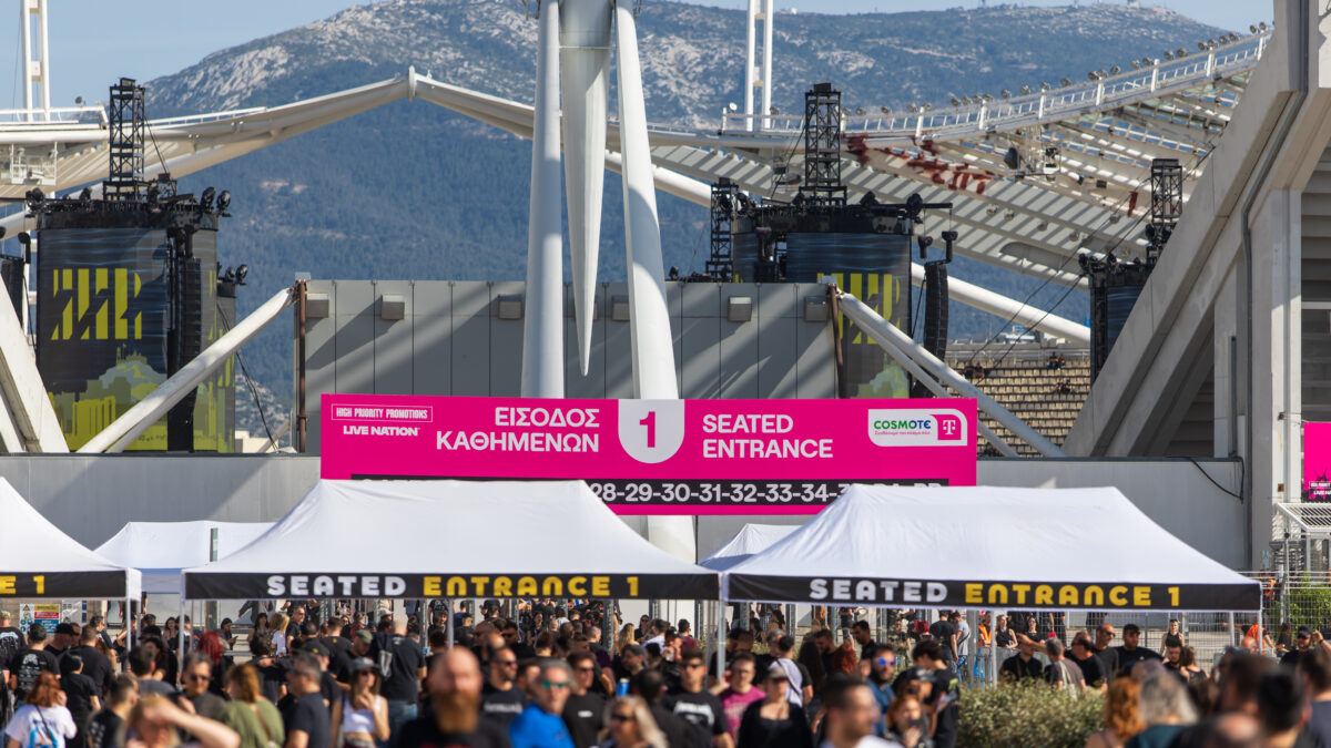 Πάνω από 90.000 θεατές στην «επική» συναυλία των Metallica στο ΟΑΚΑ με Αποκλειστικό Χορηγό την COSMOTE TELEKOM