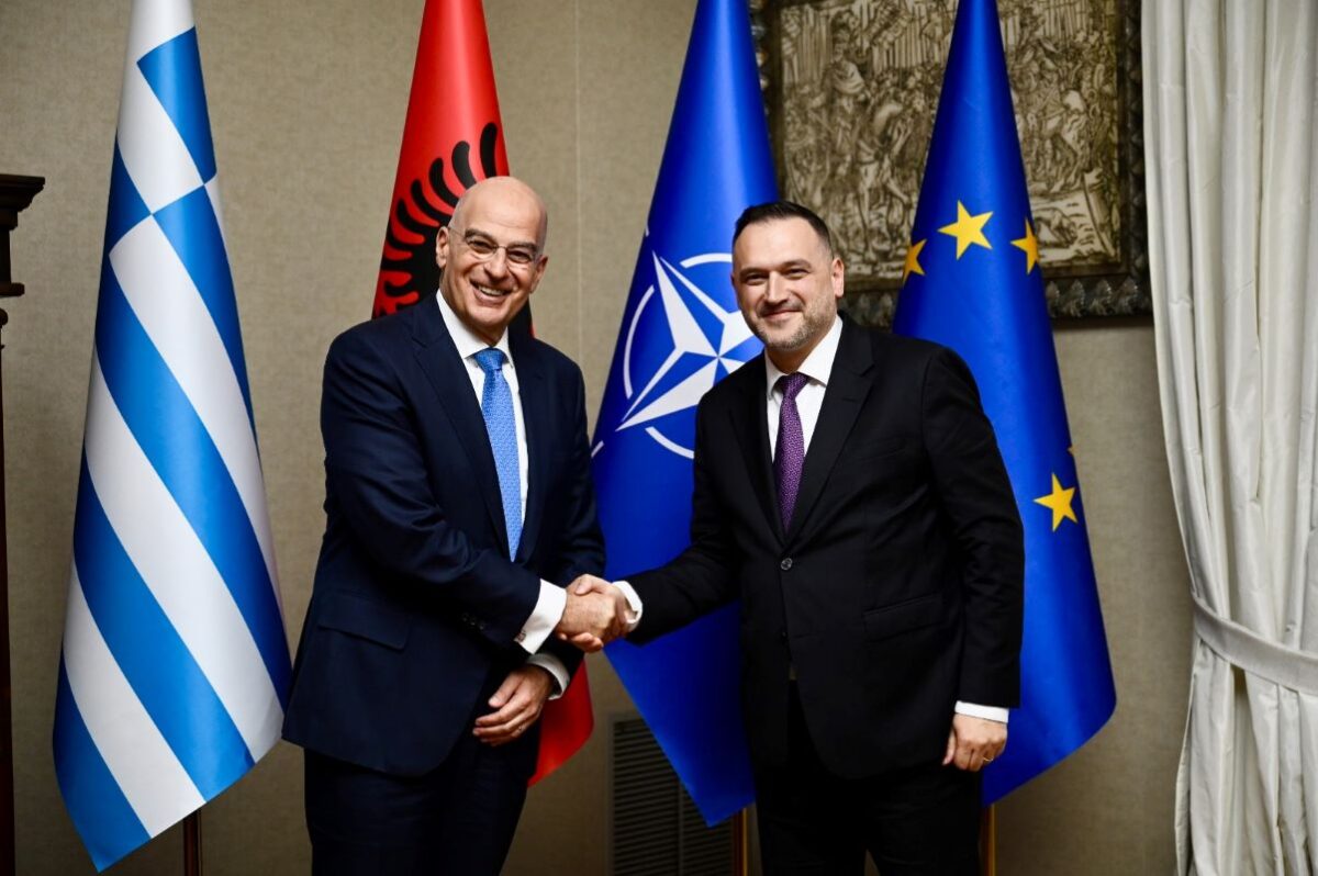 Νίκος Δένδιας, επίσκεψη στην Αλβανία