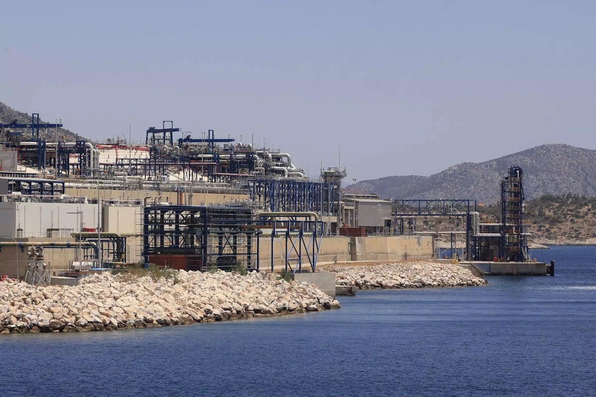 Τερματικός Σταθμός LNG στη Ρεβυθούσα