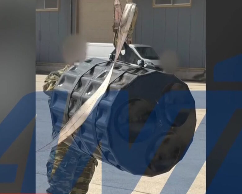 Εικόνα από το εσωτερικό του θαλάσσιου drone