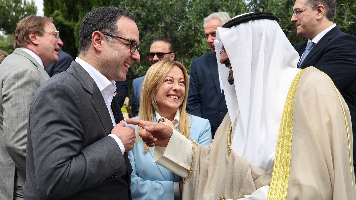 Ο Θοδωρής Κυριακού με την Giorgia Meloni και τον H.H. Shaikh Nasser bin Hamad Al Khalifa, Σύμβουλο Εθνικής Ασφάλειας του Βασιλείου του Μπαχρέιν
Andrew Parsons