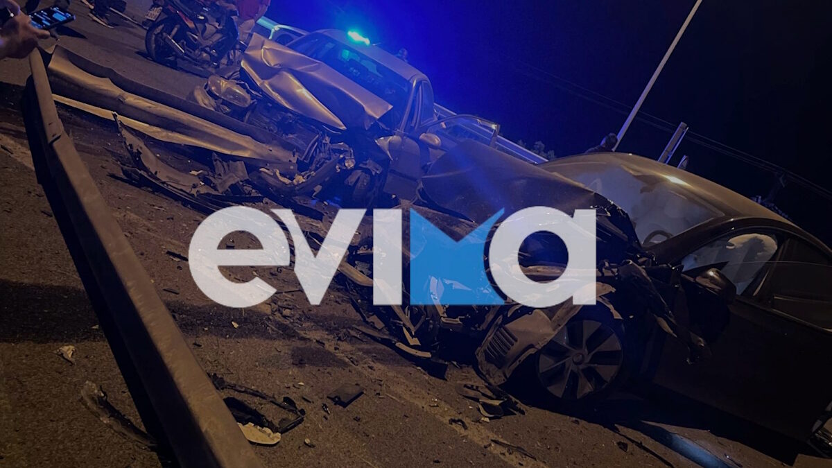Σοβαρό τροχαίο στον δρόμο Χαλκίδας - Σχηματαρίου