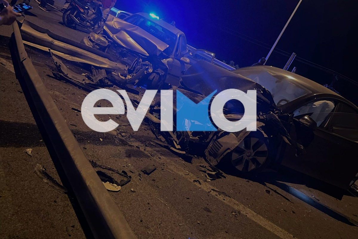 Σοβαρό τροχαίο στον δρόμο Χαλκίδας - Σχηματαρίου