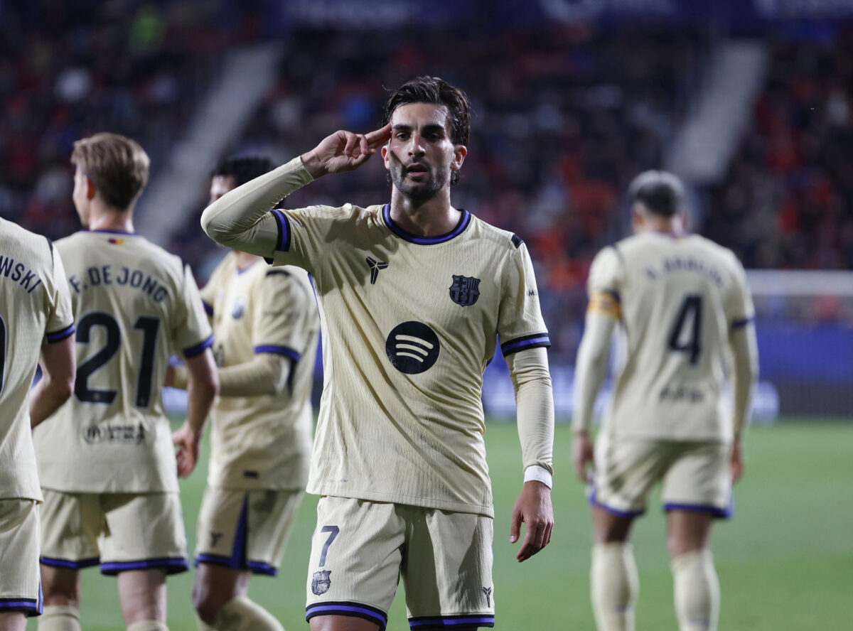Οσασούνα - Μπαρτσελόνα 1-2: Οι Καταλανοί άλωσαν την Παμπλόνα και ετοιμάζουν φιέστα στο Clasico της La Liga