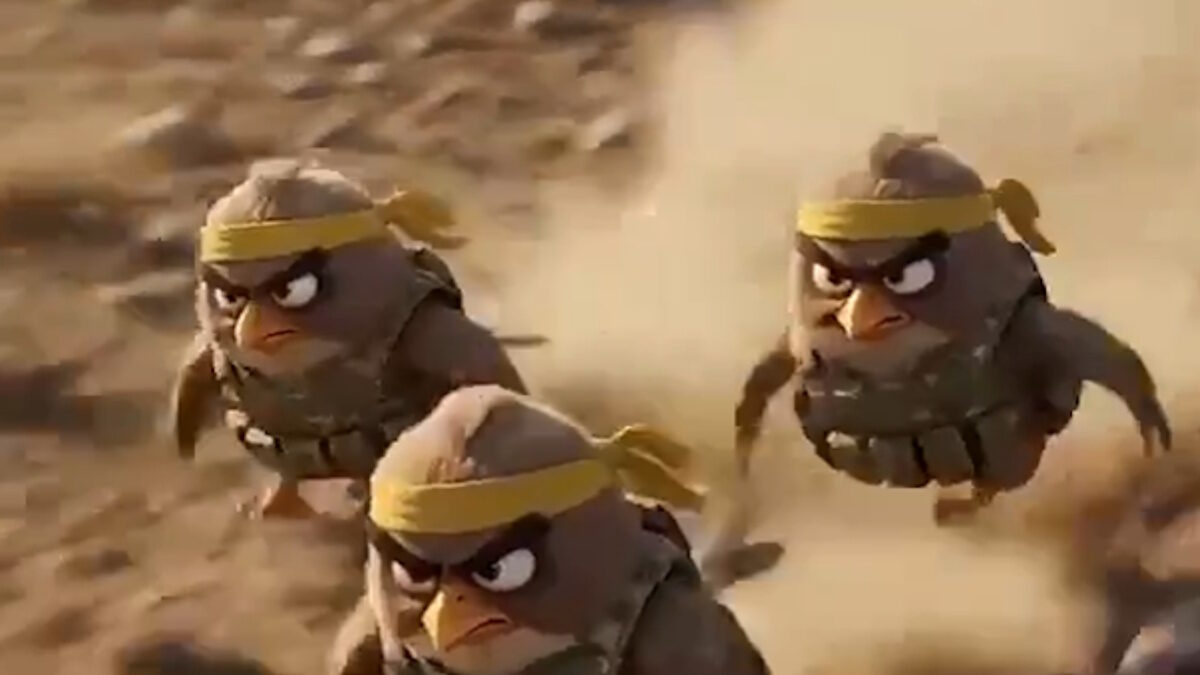 Μαχητές της Χεζμπολάχ ως «Angry Birds»