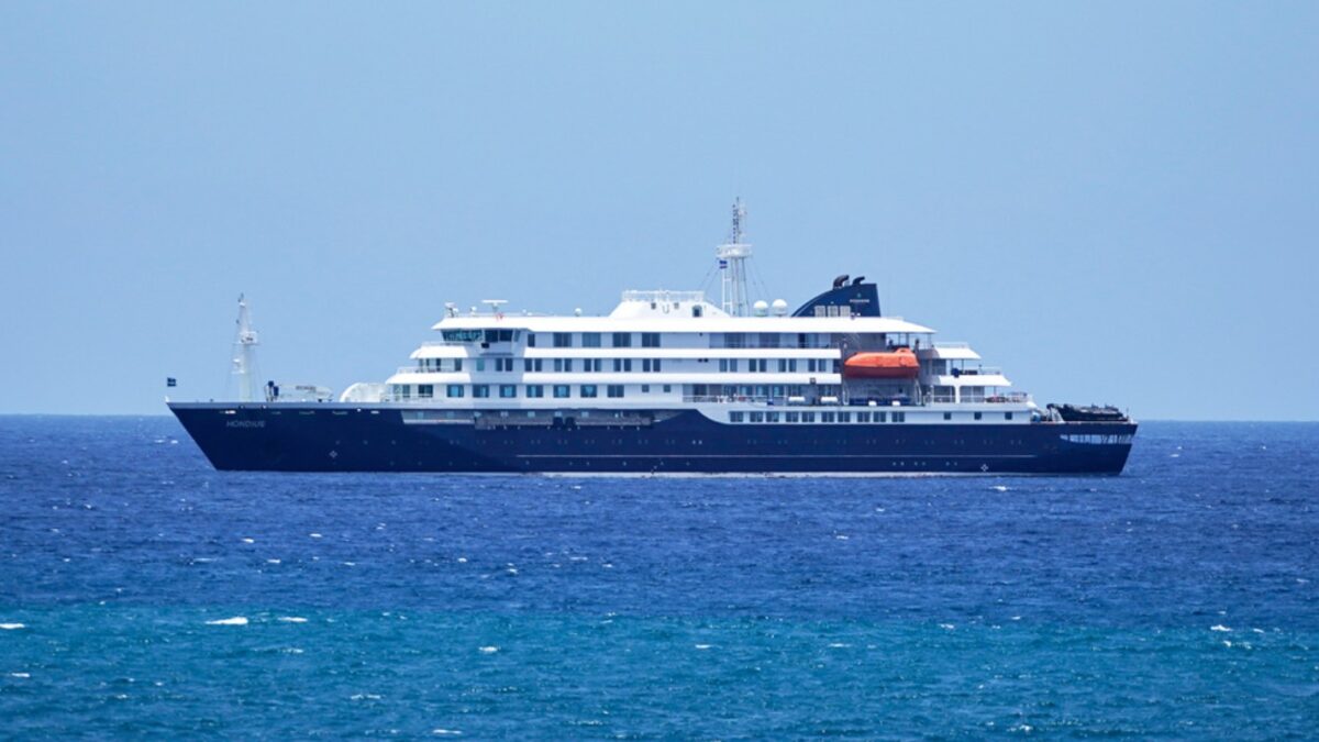 Το κρουαζιερόπλοιο MV Hondius