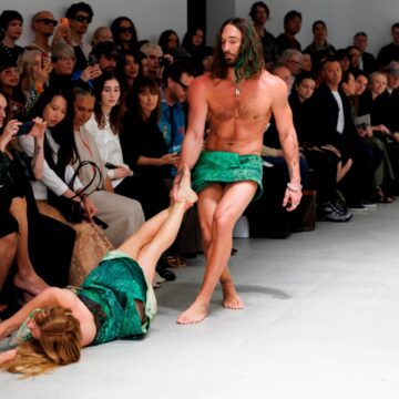 IORDANES SPYRIDON GOGOS AFW26 RESORT 2027 runway during Australia Fashion Week on May 2026 - Sydney, Australia 14/05/2026 Photo by: Ik Aldama/picture-alliance/dpa/AP Images