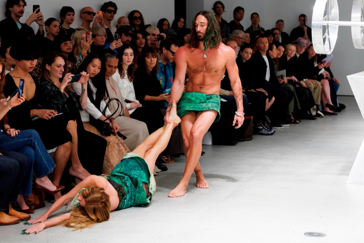 IORDANES SPYRIDON GOGOS AFW26 RESORT 2027 runway during Australia Fashion Week on May 2026 - Sydney, Australia 14/05/2026 Photo by: Ik Aldama/picture-alliance/dpa/AP Images