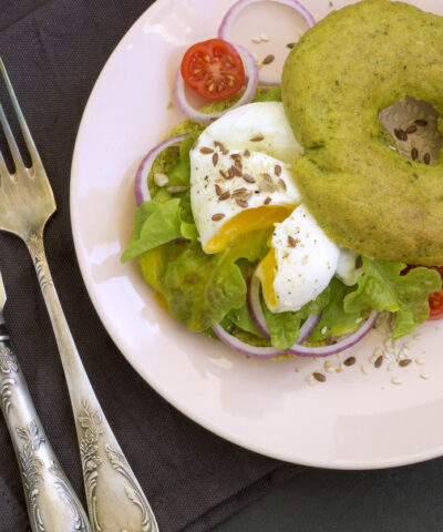 Bagel με αβοκάντο