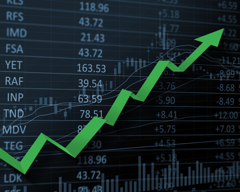 The growth of stock market quotes