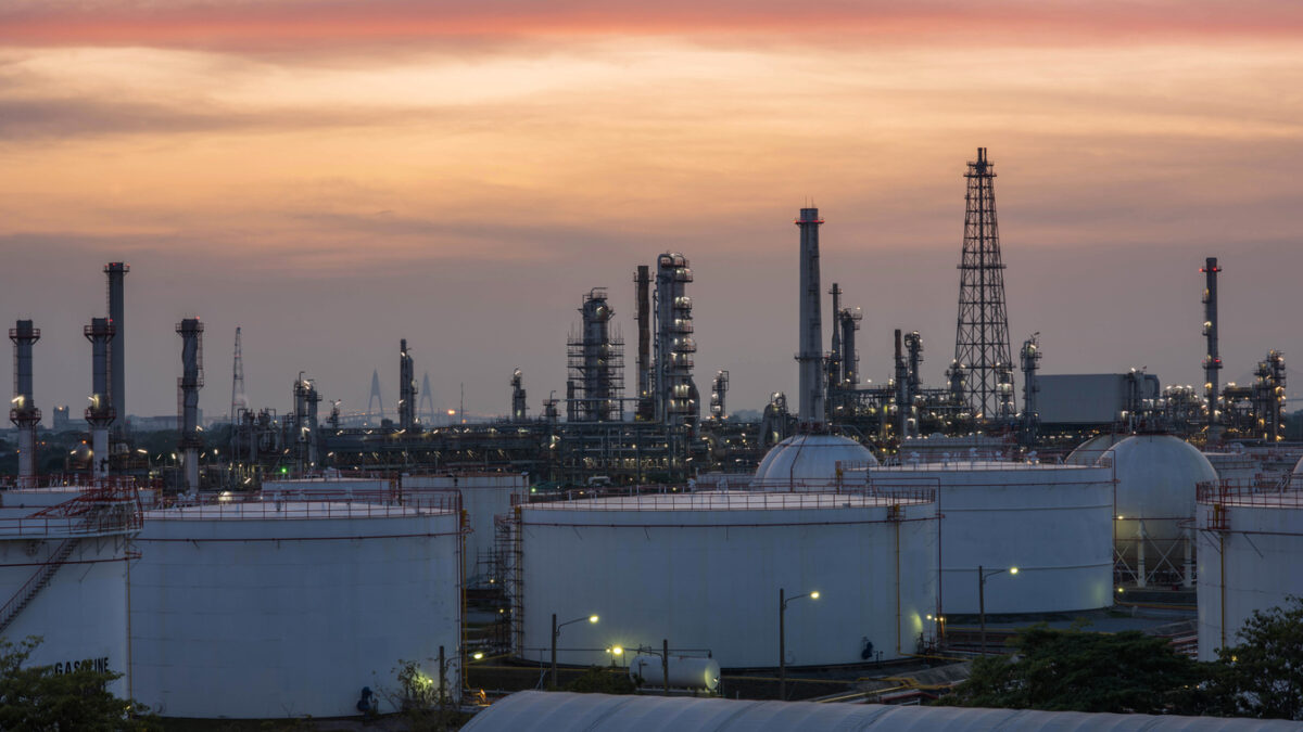 Oil refinery