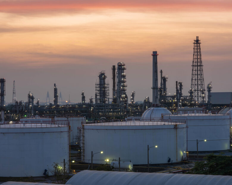 Oil refinery