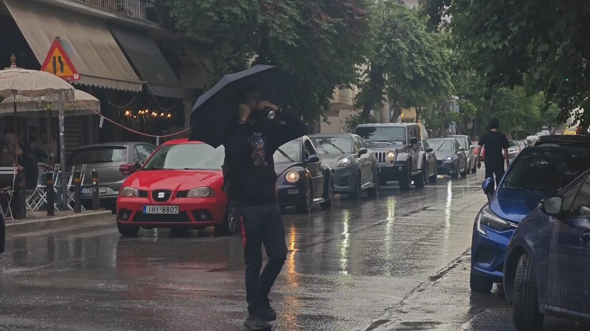 Βροχή στην Αθήνα