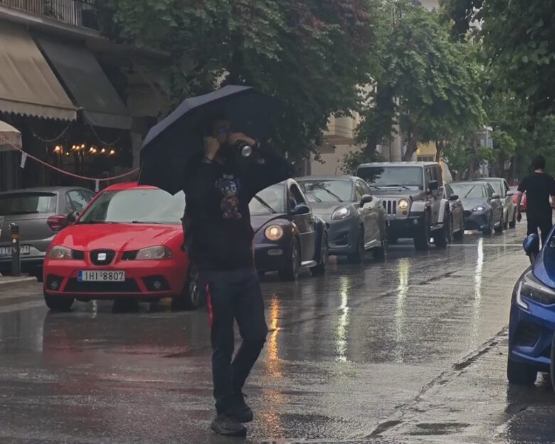 Βροχή στην Αθήνα