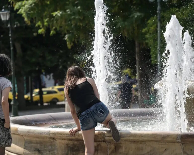 Ζέστη στην Αθήνα