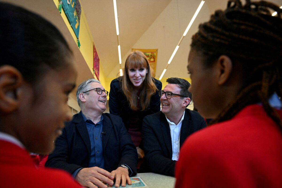 Keir Starmer, Angela Rayner, Andy Burnham