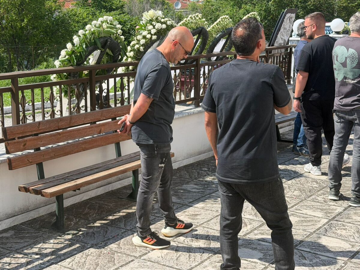Κηδεία Παρασκευά Άντζα στη Δράμα