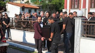 Κηδεία Παρασκευά Άντζα