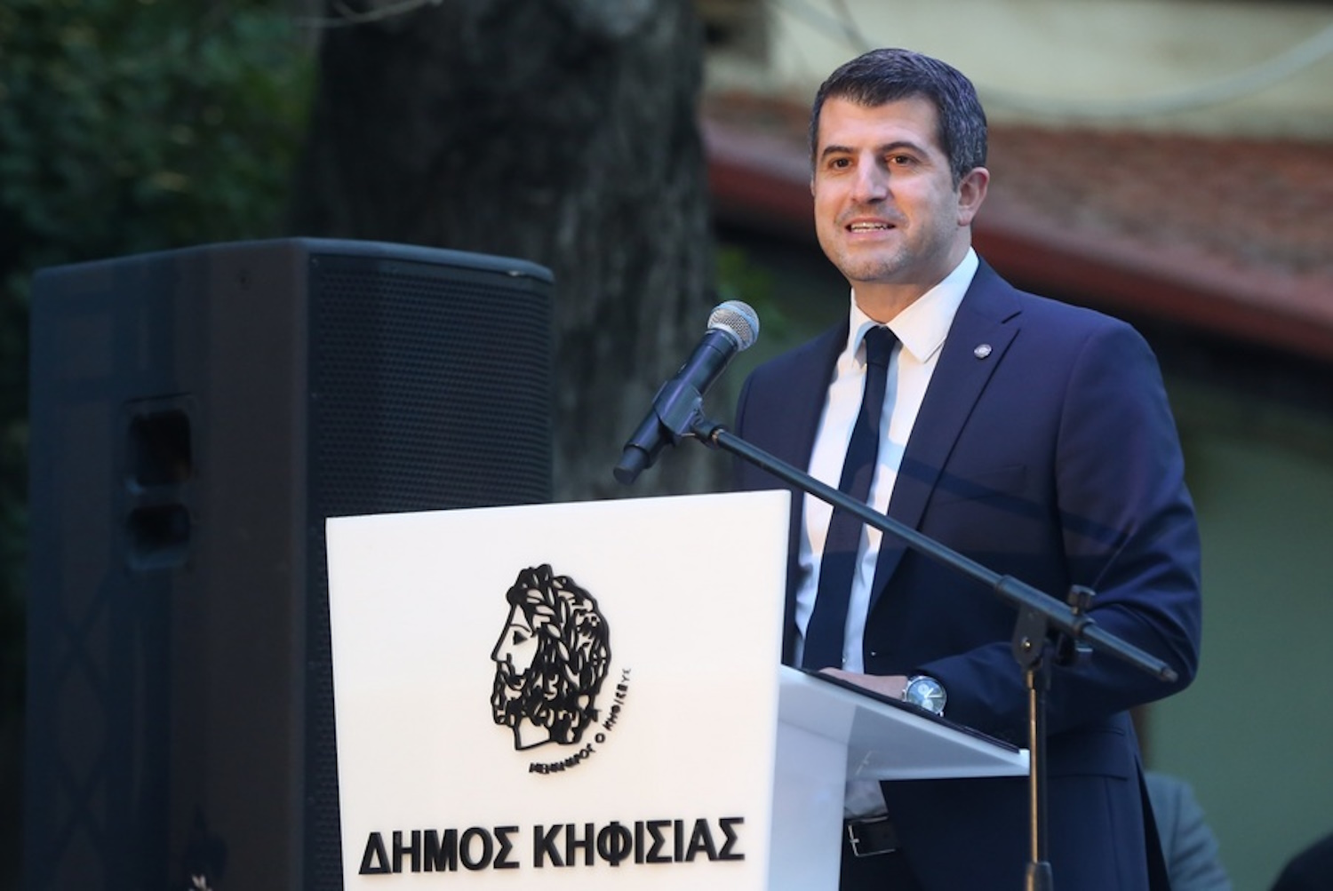Ο δήμαρχος Κηφισιάς Βασίλης Ξυπολυτάς