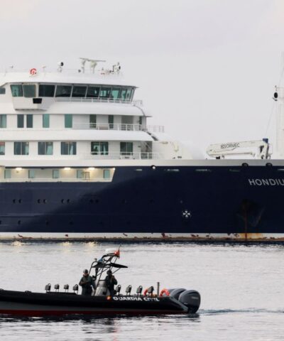 Το κρουαζιερόπλοιο Hondius με τα κρούσματα χανταϊού