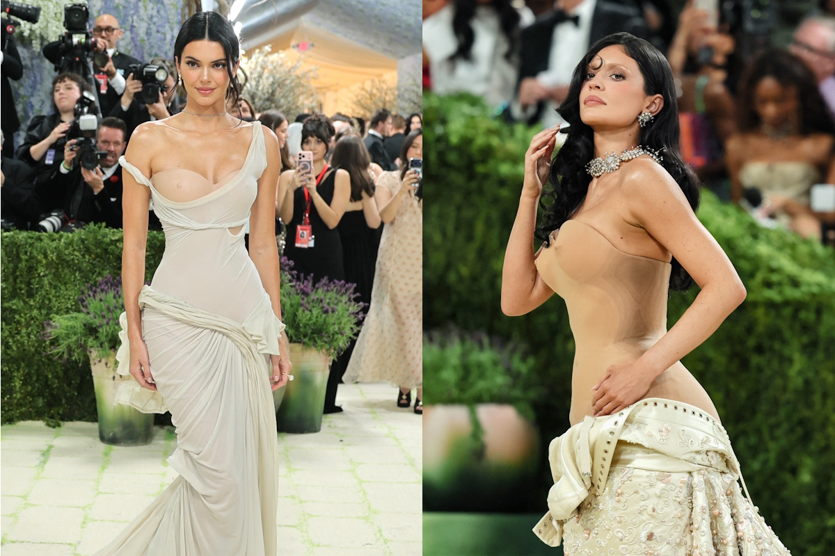 Met Gala: Η Κένταλ Τζένερ ως Νίκη της Σαμοθράκης και η Κάιλι Τζένερ ως Αφροδίτη της Μήλου