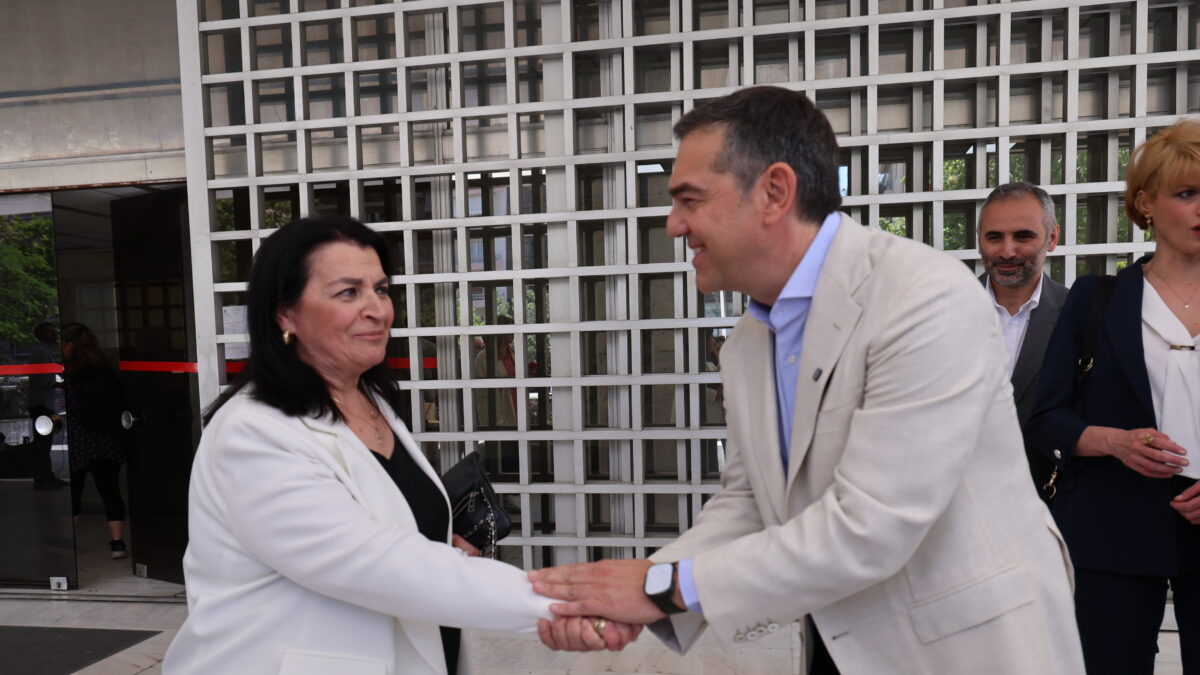 Λεπενιώτη και Τσίπρας