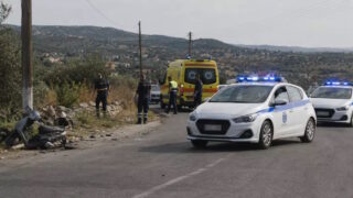 Νεκροί δύο νεαροί σε τροχαίο στον δρόμο Μόριας - Παναγιούδας στη Λέσβο