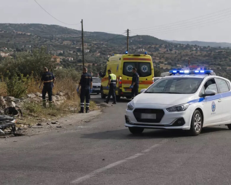 Νεκροί δύο νεαροί σε τροχαίο στον δρόμο Μόριας - Παναγιούδας στη Λέσβο