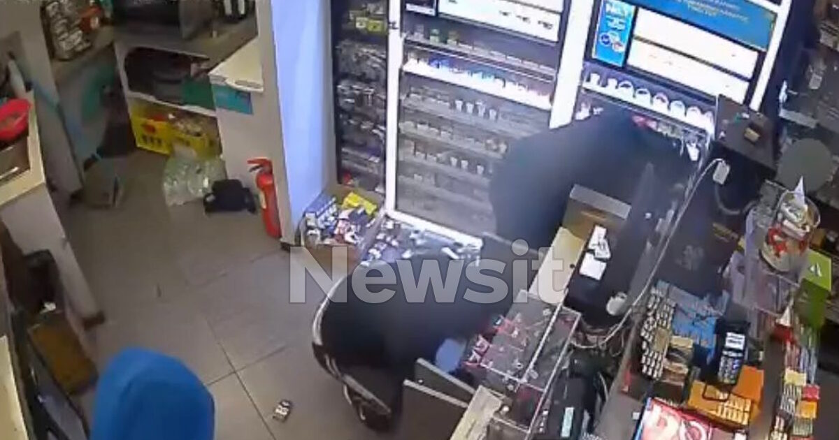 Θεσσαλονίκη: Βίντεο ντοκουμέντο από ένοπλη ληστεία σε ψιλικατζίδικο στη Τριανδρία