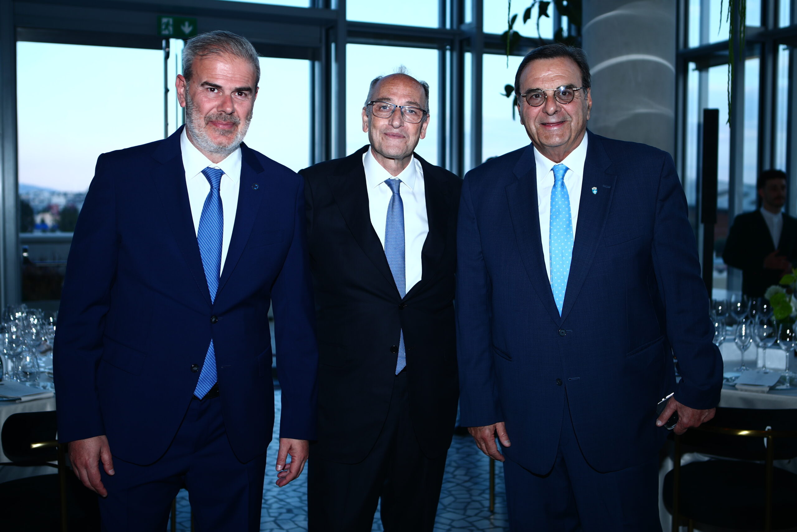 Ο Βαγγέλης Λιόλιος με τον Ισίδωρο Κούβελο