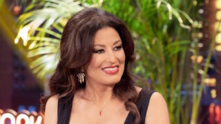Η Δωροθέα Μερκούρη στο πλατό της εκπομπής «The 2night Show»