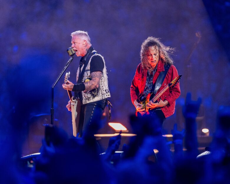 James Hetfield και Kirk Hammett