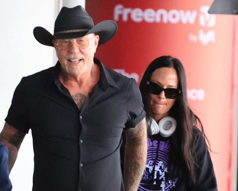 James Hetfield και Adriana Gillett
