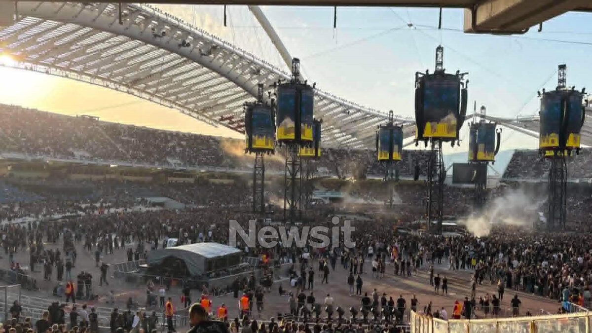 Οι Metallica ξεσήκωσαν το ΟΑΚΑ – Ξεκίνησε η ιστορική συναυλία