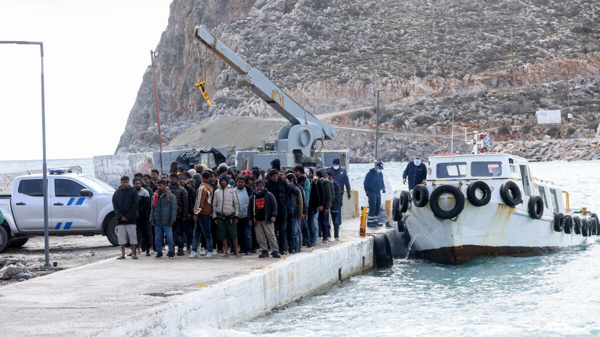 Μετανάστες στην Κρήτη