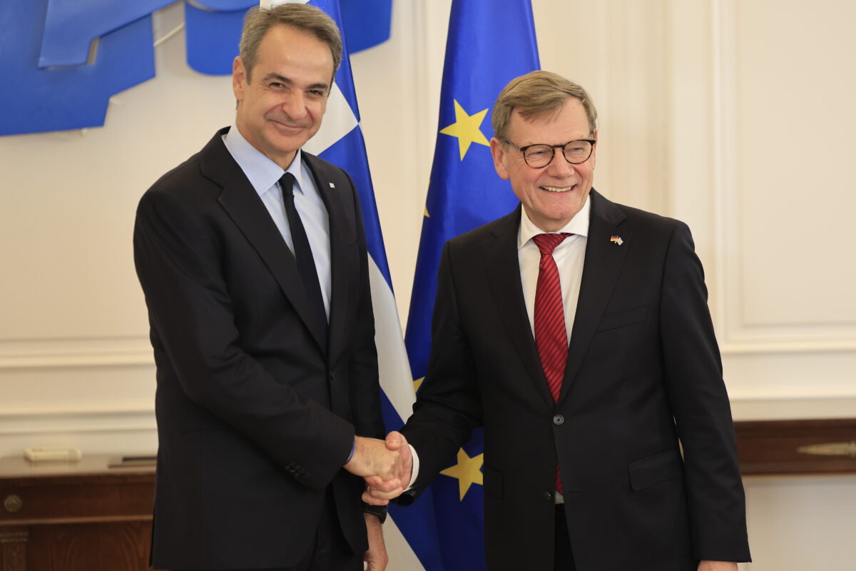 Μητσοτάκης σε Γερμανό ΥΠΕΞ: Η Ευρώπη πρέπει να είναι παρούσα στη Μέση Ανατολή μετά από μία ειρηνευτική συμφωνία