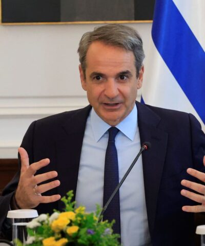 Ο Κυριάκος Μητσοτάκης στο υπουργικό συμβούλιο