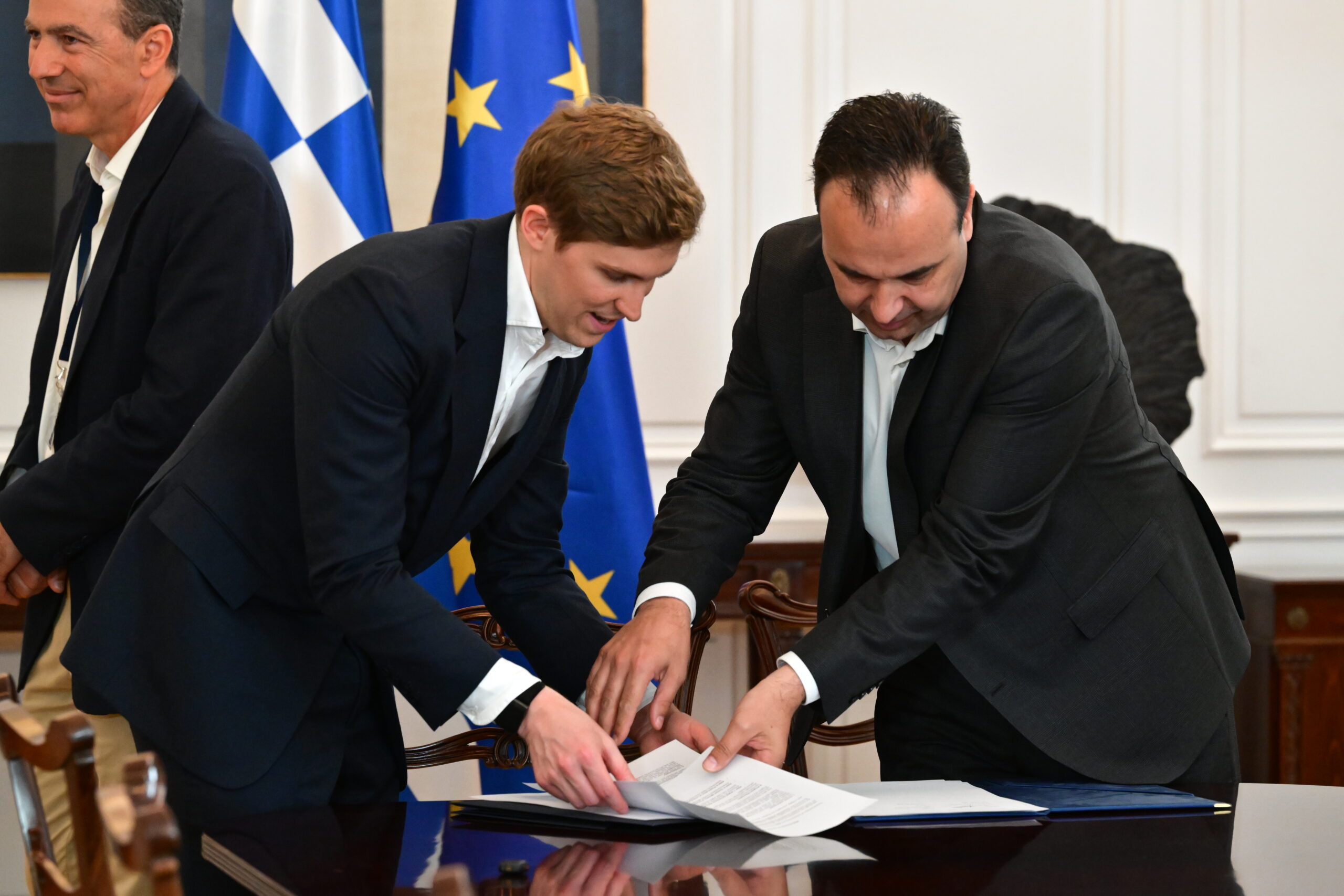 Κυριάκος Μητσοτάκης, υπογραφή μνημονίου κατανόησης με την εταιρεία ElevenLabs