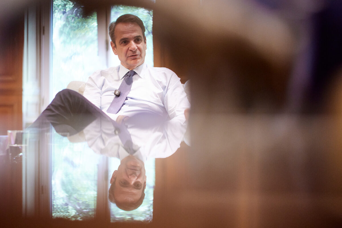 Ο πρωθυπουργός Κυριάκος Μητσοτάκης
