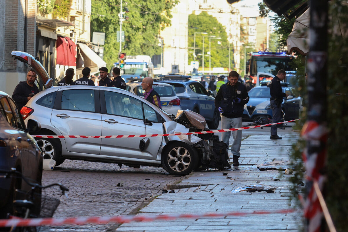 Ιταλία: Ακρωτηριάστηκαν δύο τραυματίες από την επίθεση με αυτοκίνητο στη Μόντενα - Η στιγμή που αφοπλίζεται ο δράστης