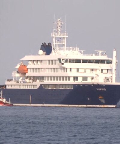 Το κρουαζιερόπλοιο MV Hondius