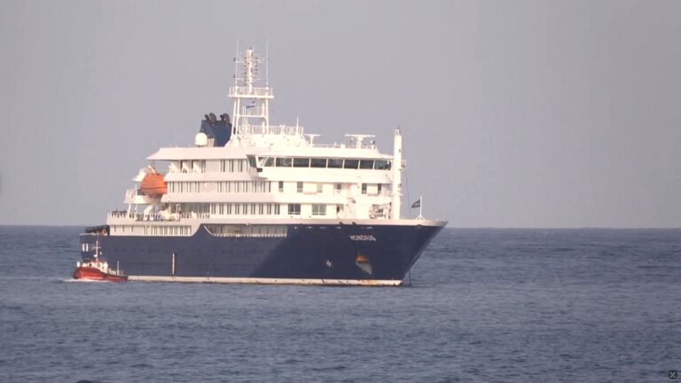 Το κρουαζιερόπλοιο MV Hondius