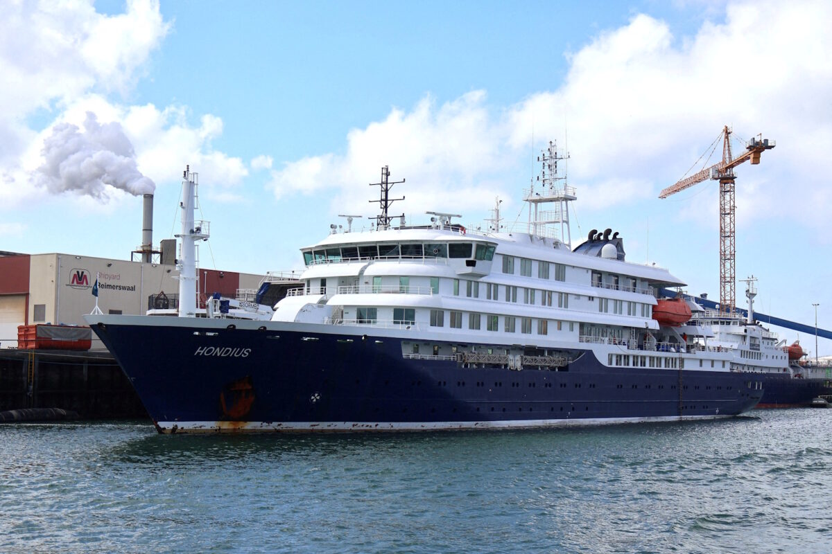 Το κρουαζιερόπλοιο MV Hondius