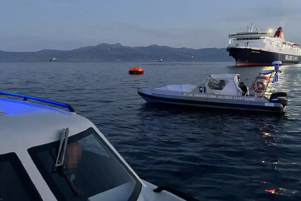 Ανδρος: Συνελήφθησαν πλοίαρχος και αξιωματικός γέφυρας για το ναυάγιο του «Corsage C»
