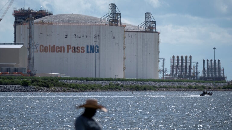 FILE PHOTO: A view of Golden Pass LNG facility in Port Arthur, Texas, U.S., June 23, 2025. REUTERS/Joel Angel Juarez/File Photo/File Photo
