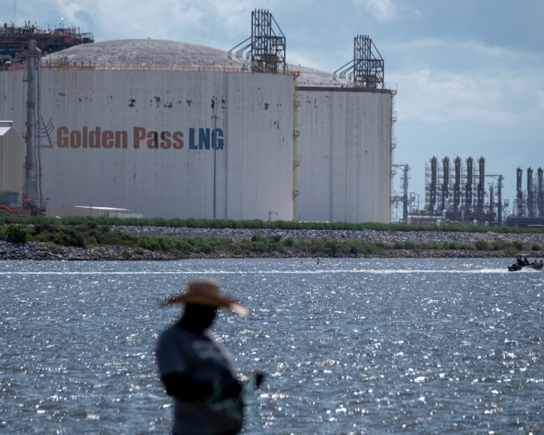 FILE PHOTO: A view of Golden Pass LNG facility in Port Arthur, Texas, U.S., June 23, 2025. REUTERS/Joel Angel Juarez/File Photo/File Photo