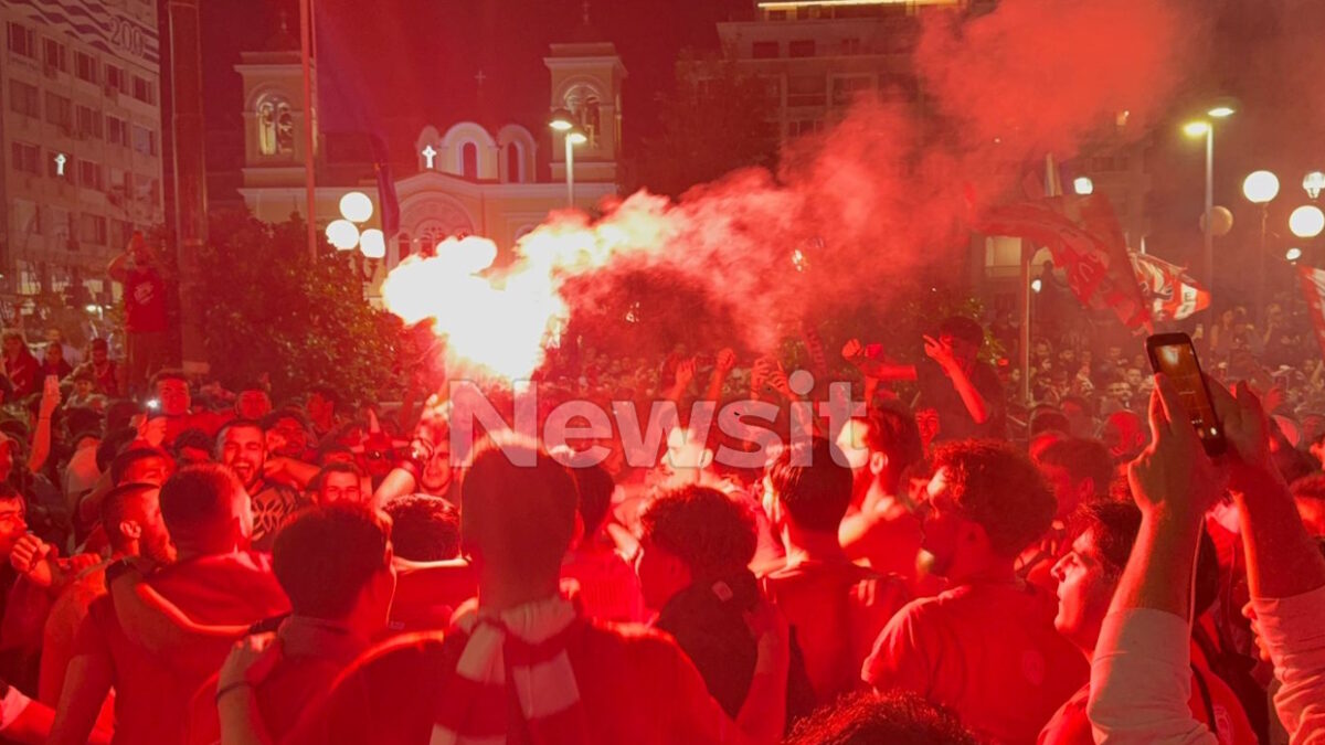 Ολυμπιακός – Ρεάλ Μαδρίτης live οι πανηγυρισμοί για 4ο «ερυθρόλευκο» τρόπαιο της Euroleague