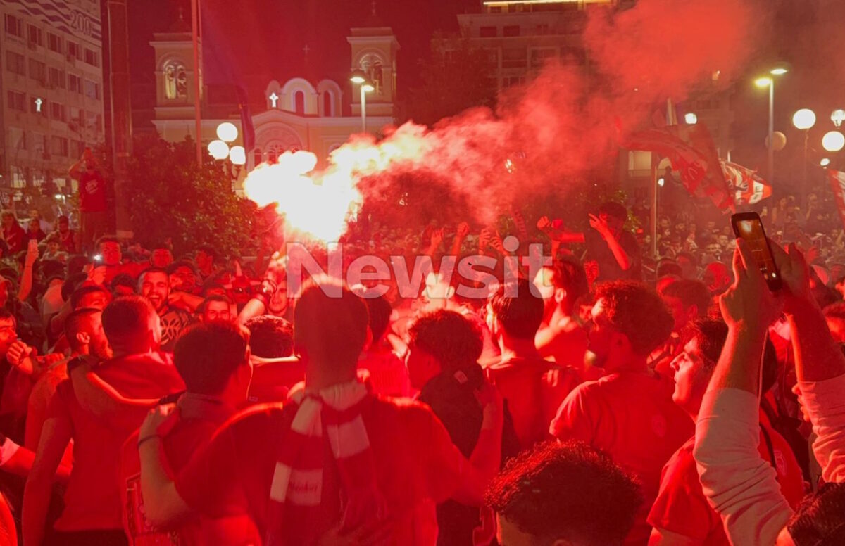 Ολυμπιακός – Ρεάλ Μαδρίτης live οι πανηγυρισμοί για 4ο «ερυθρόλευκο» τρόπαιο της Euroleague