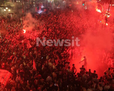 Ολυμπιακός – Ρεάλ Μαδρίτης live οι πανηγυρισμοί για 4ο «ερυθρόλευκο» τρόπαιο της Euroleague